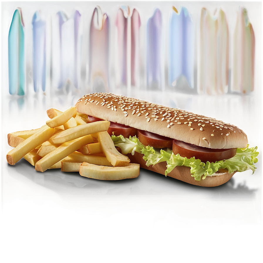 Whopper With Fries Png 06132024