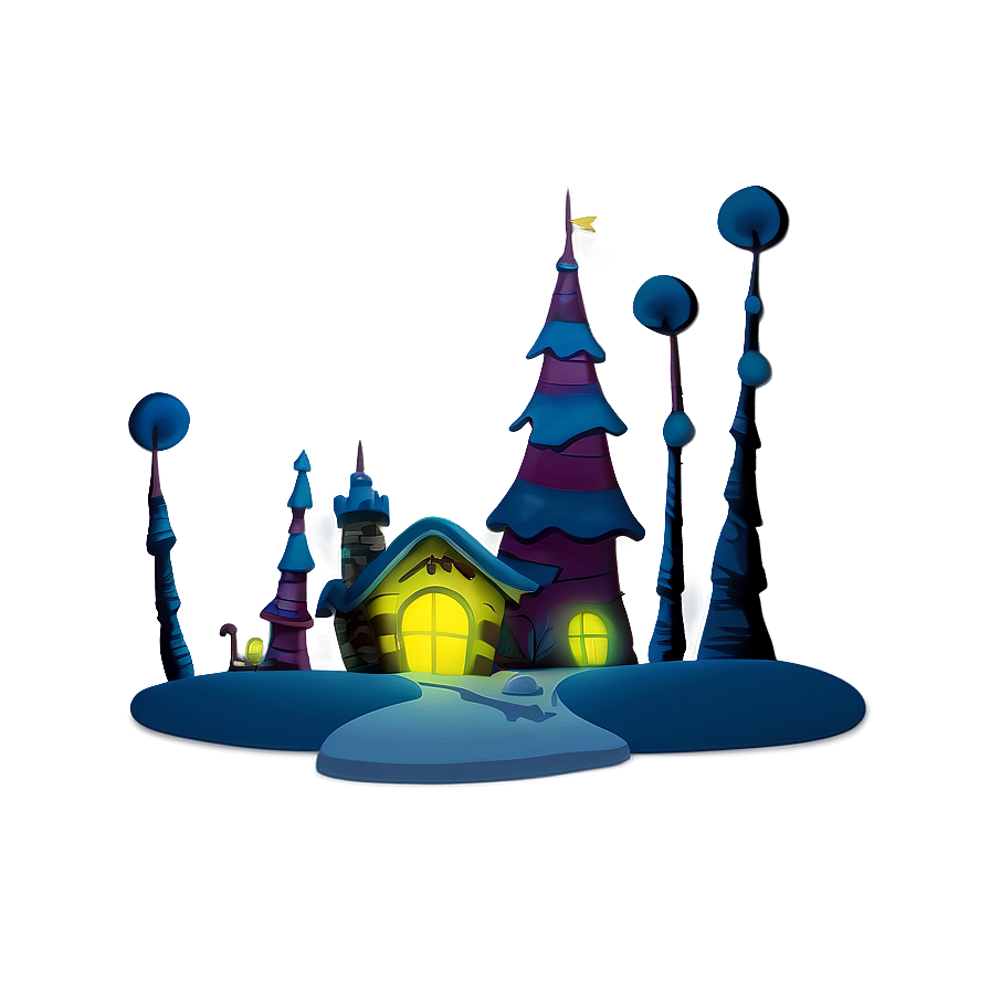 Whoville Illustration Png Tci62