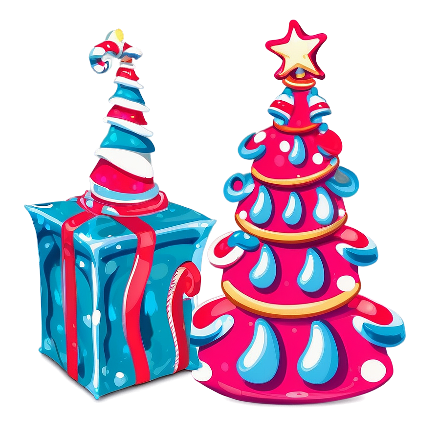 Whoville Themed Party Decor Png Dnf41