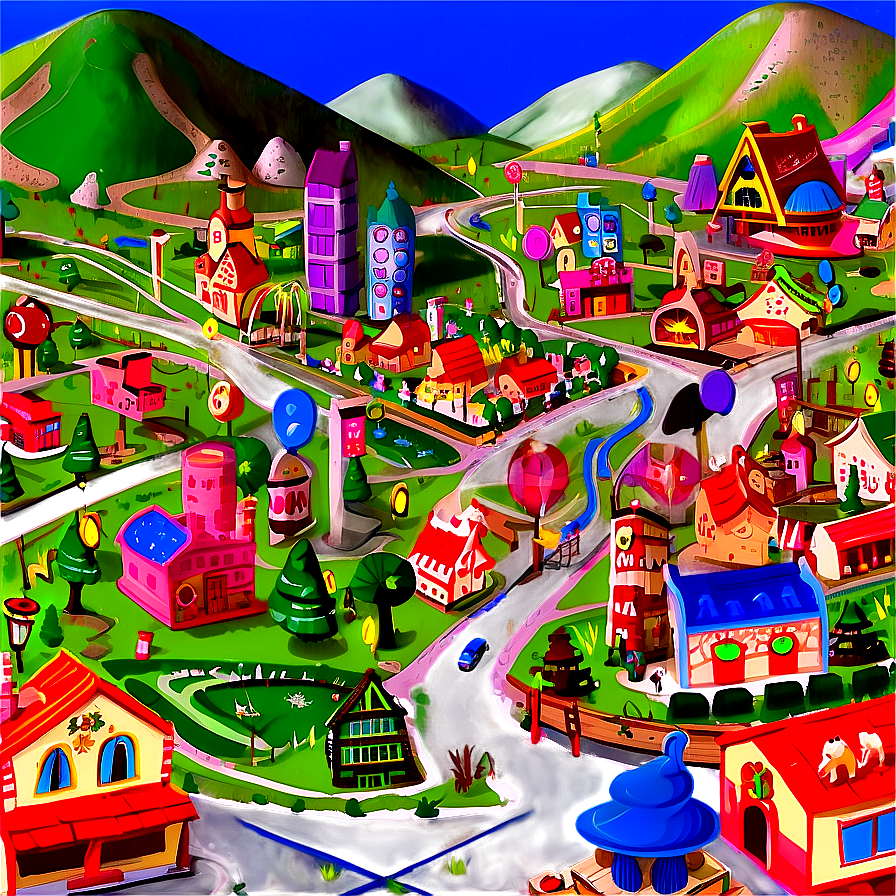 Whoville Town Map Png Mnb54