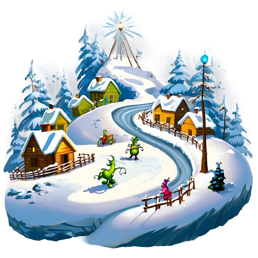 Whoville Winter Trek Png Keq12