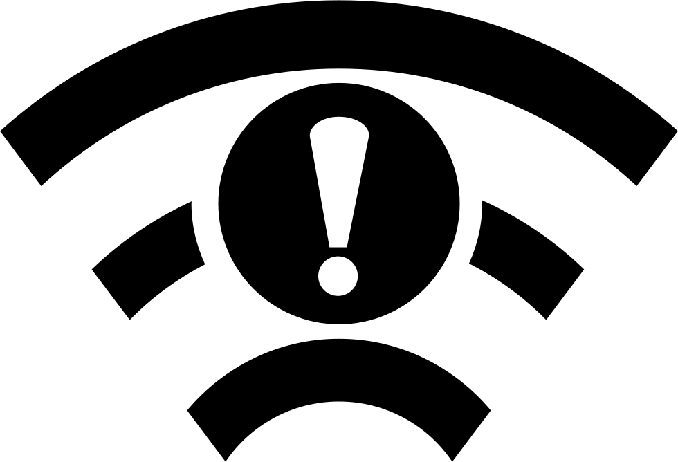 Wi Fi Connectivity Issue Icon