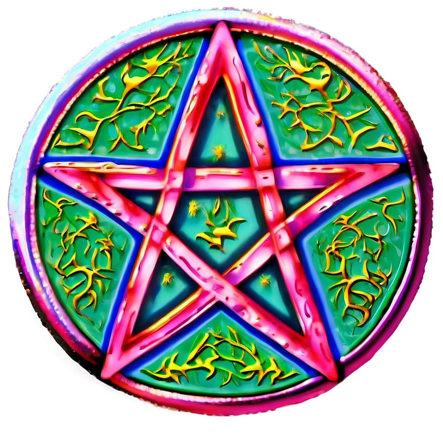 Wiccan Pentagram Outline Png 85