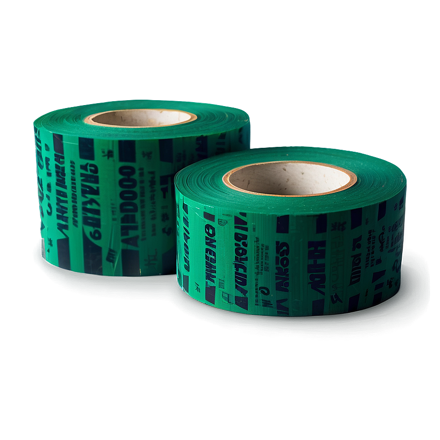 Wide Green Tape Png 06282024