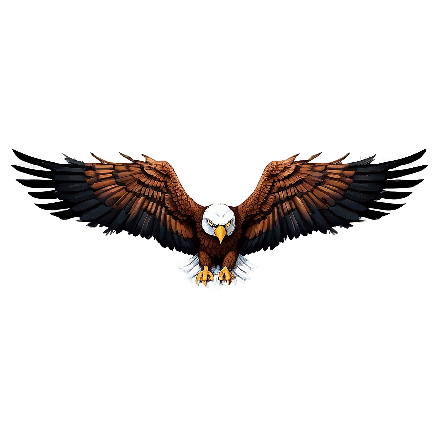 Wide Open Eagle Wings Png 20