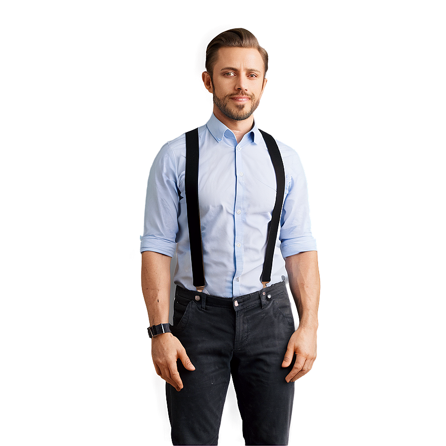 Wide Suspenders Png 06282024