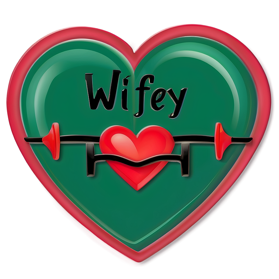 Wifey In Heart Graphic Png Yhl51