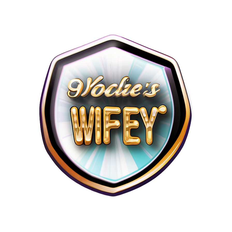 Wifey Wedding Badge Png Kpi21