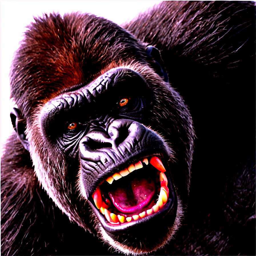 Wild Angry Gorilla Png 66