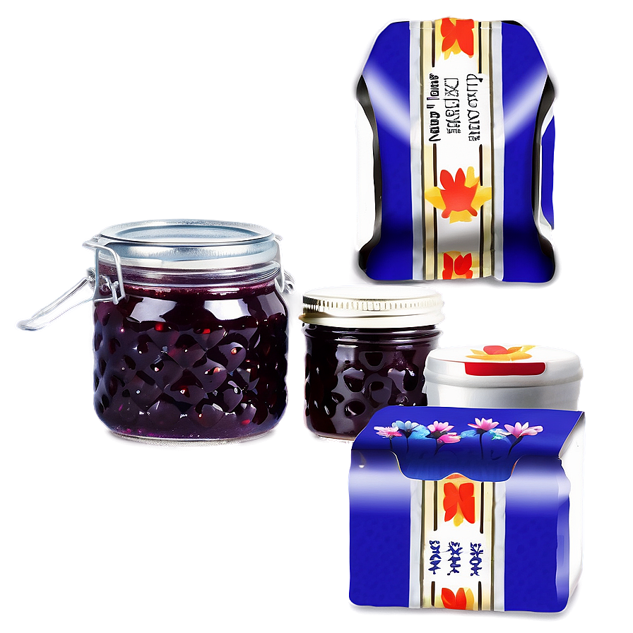 Wild Blueberry Jam Png Ibx