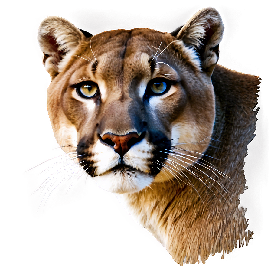 Wild Cougar Face Png Sir45