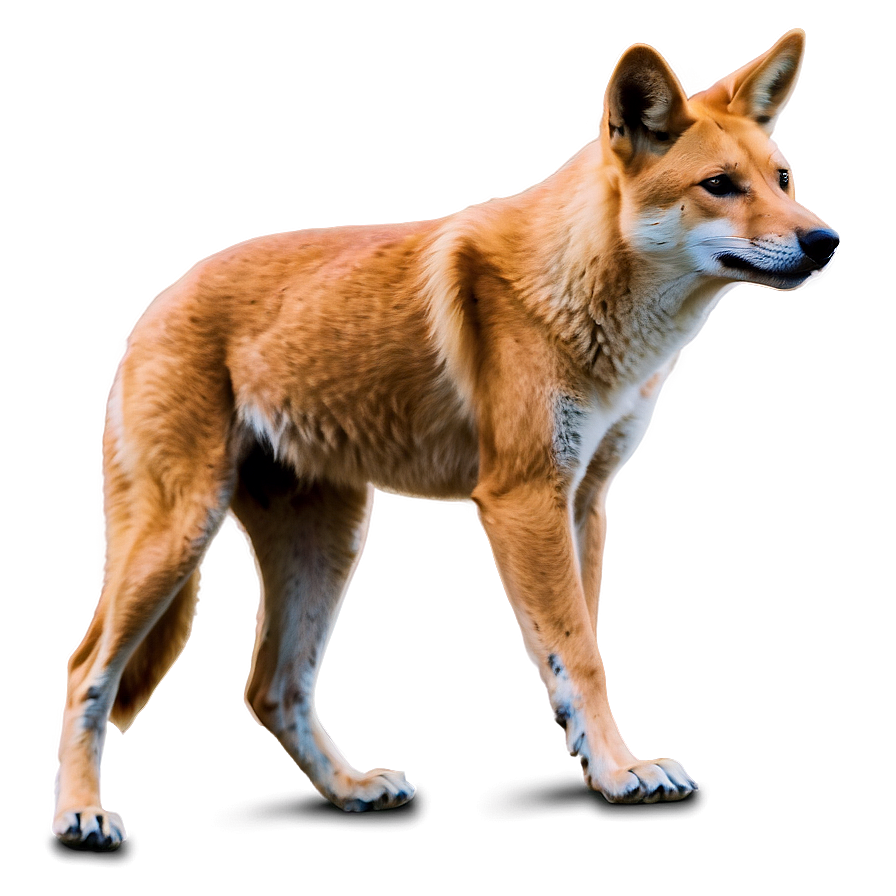 Wild Dingo Pose Png 06202024