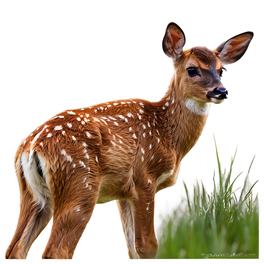 Wild Fawn Portrait Png Eju54