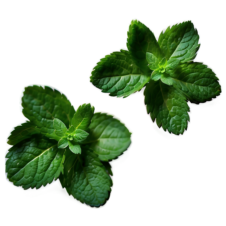 Wild Mint Leaves Png Wgc