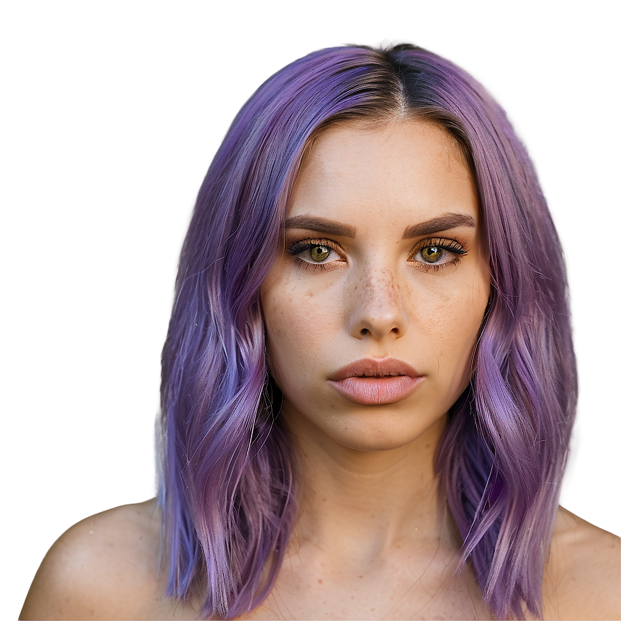 Wild Purple Hair Texture Png Bab23