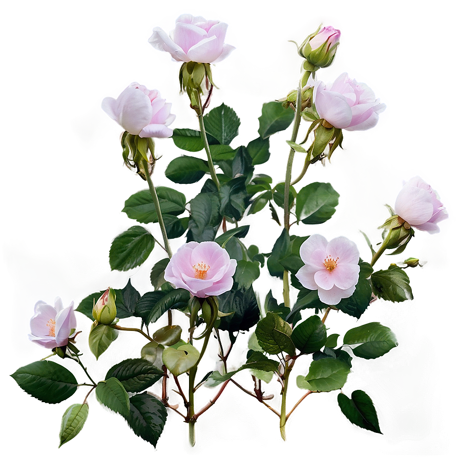 Wild Roses Field Png 18