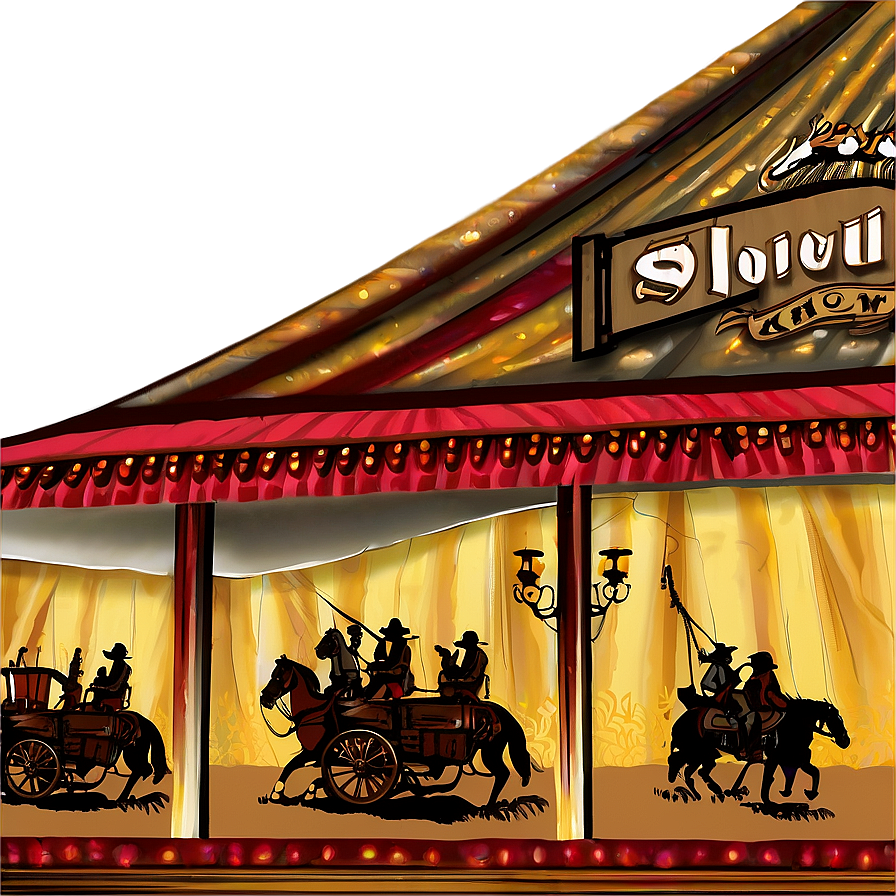 Wild West Show Marquee Png Ulq