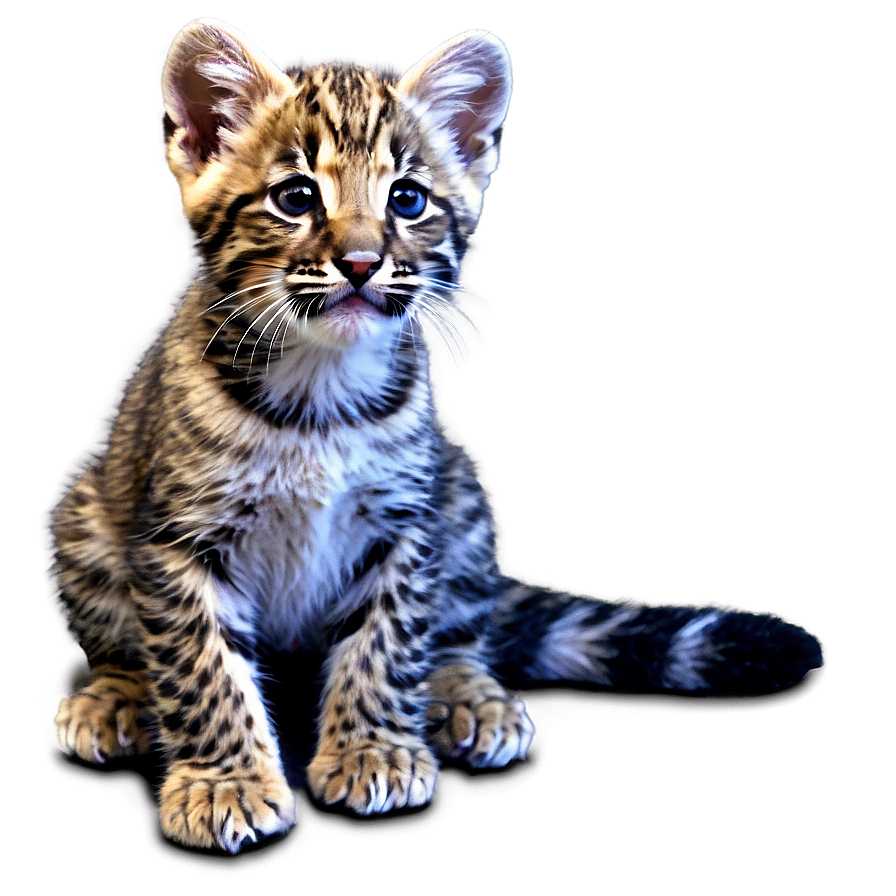 Wildcat Cub Cute Png 68