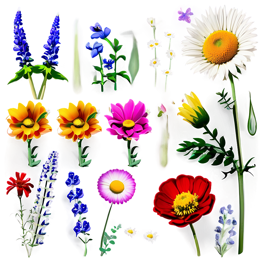 Wildflower Ecstasy Array Png Erf94