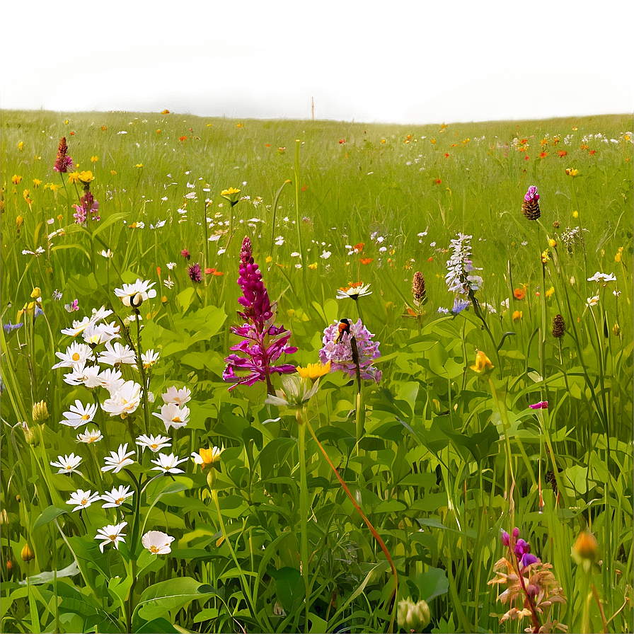 Wildflower Meadow Panoramic Png 06202024