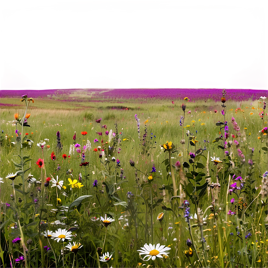 Wildflower Meadow Panoramic Png 36