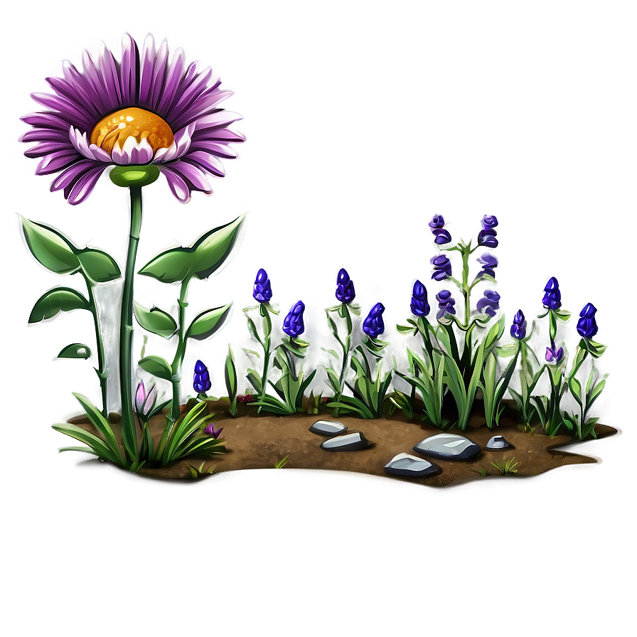 Wildflower Pathway Charm Png Ohu25