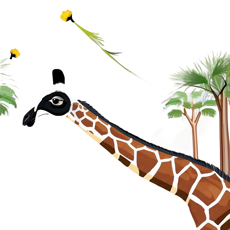 Wildlife Safari Scene Png Hod35