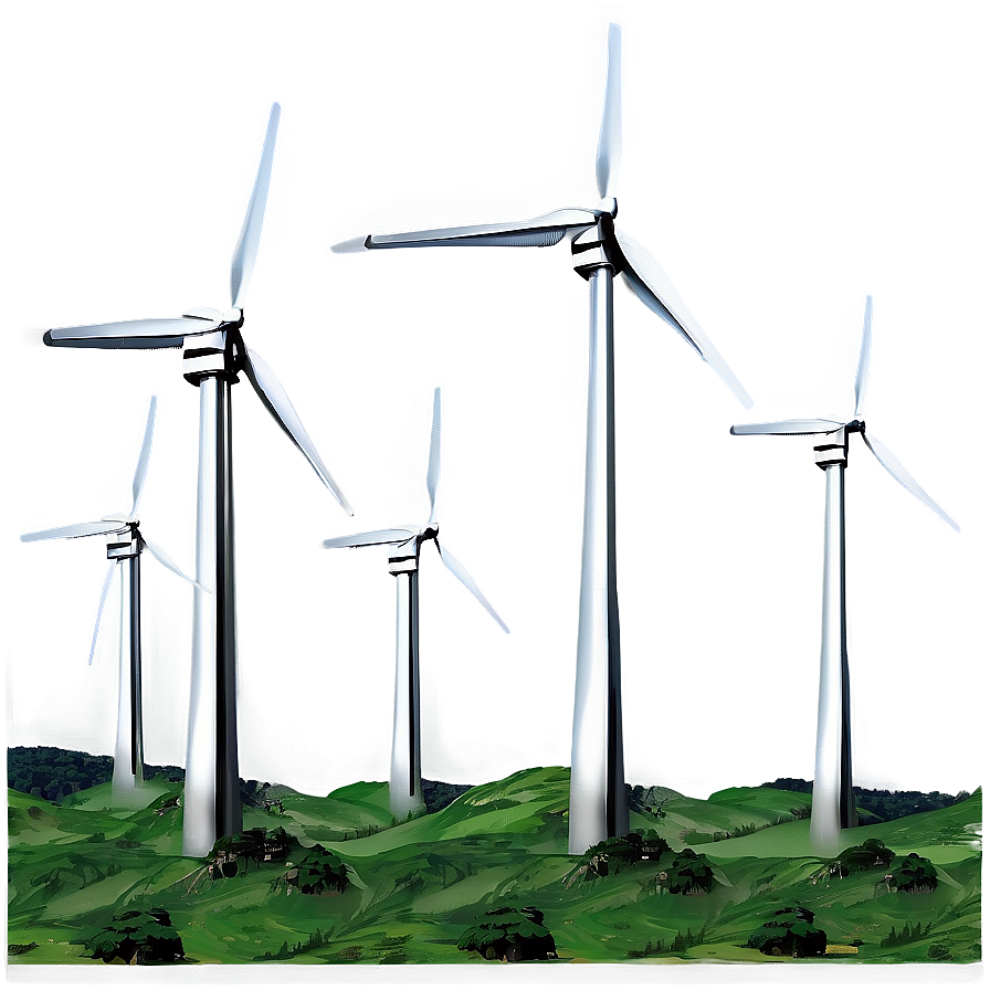 Wind Energy Landscape Png 47