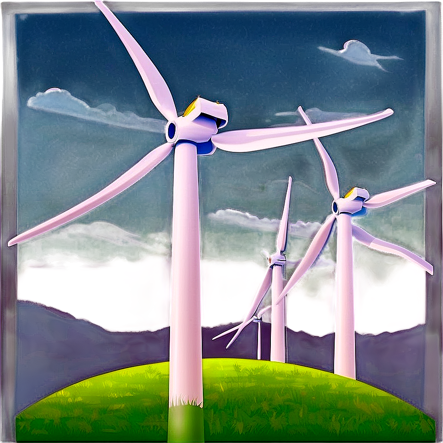 Wind Energy Landscape Png Ojd50