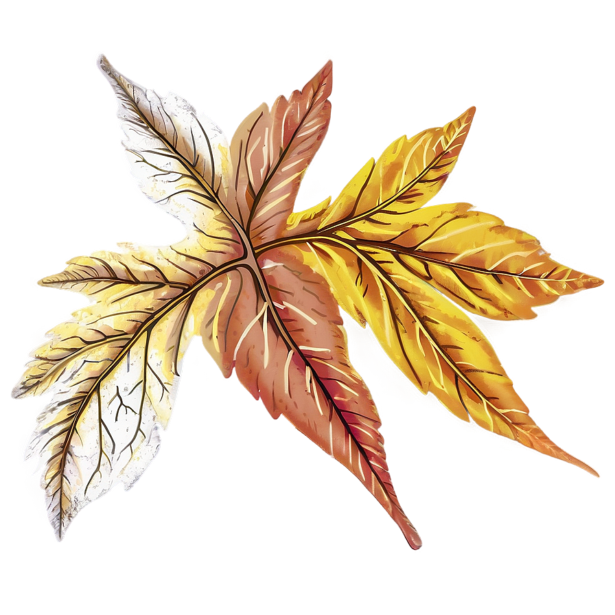 Windblown Autumn Leaf Png 32