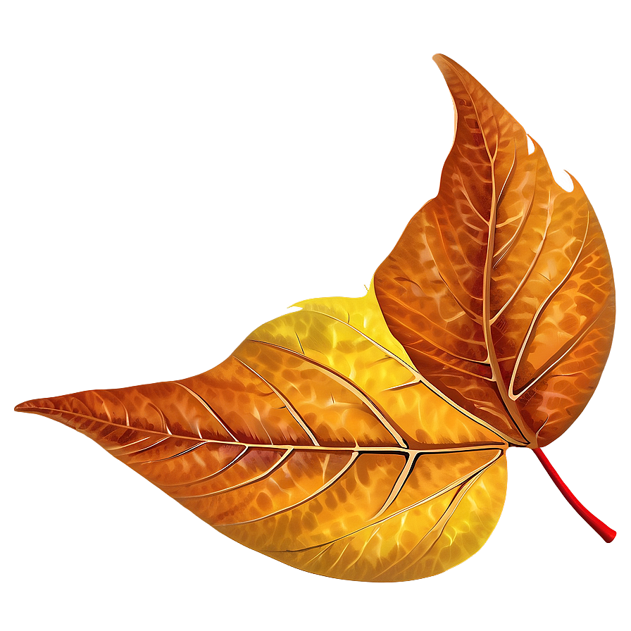 Windblown Autumn Leaf Png 49