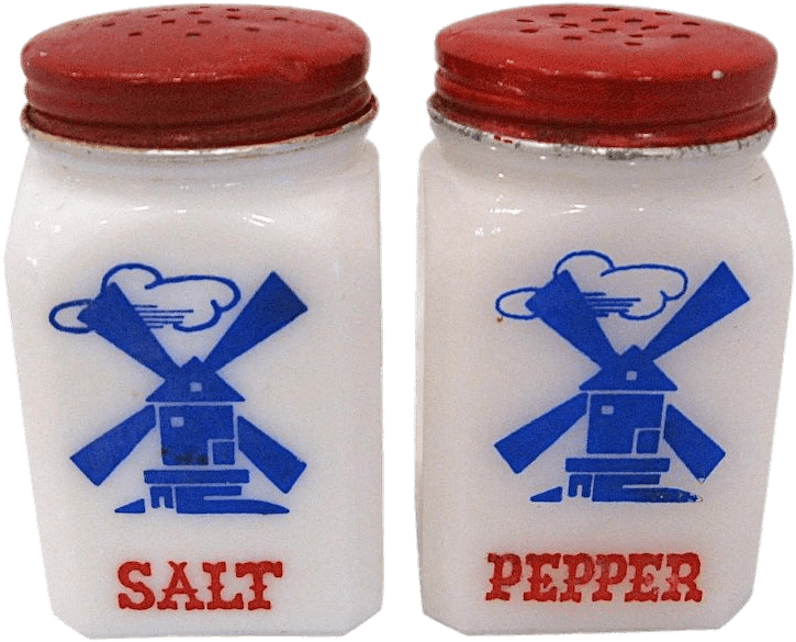 Windmill Saltand Pepper Shakers