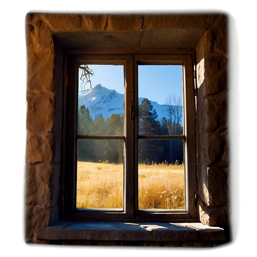 Window With Bright Sunlight Png Blq92