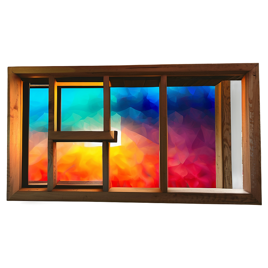 Windows In Abstract Art Png Flv41