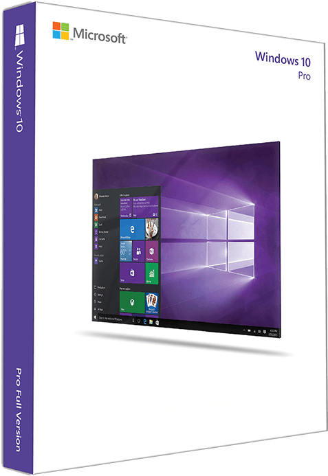 Windows10 Pro Box Art