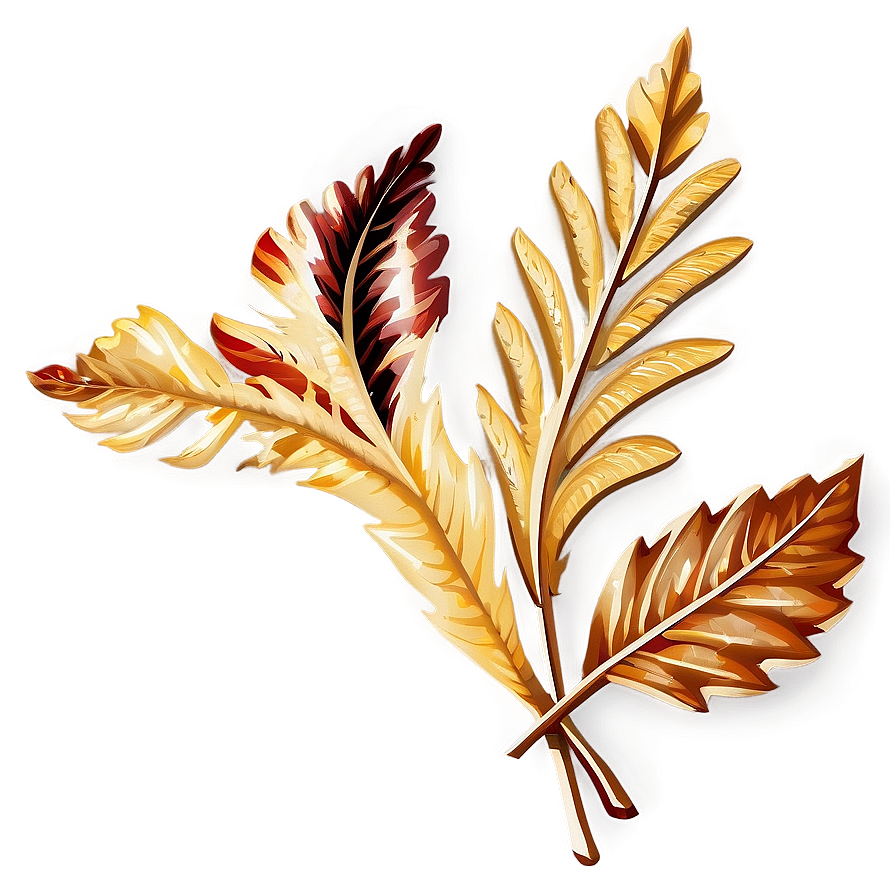 Windy Autumn Leaves Png 06132024