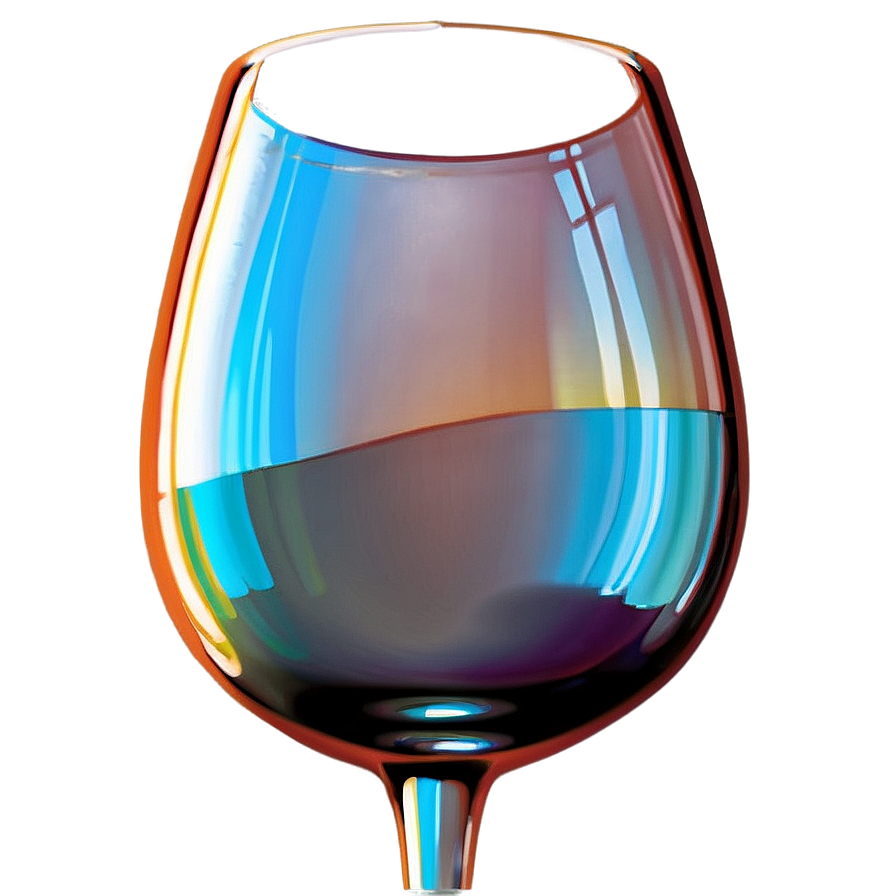 Wine Glass At Sunset Png 05252024