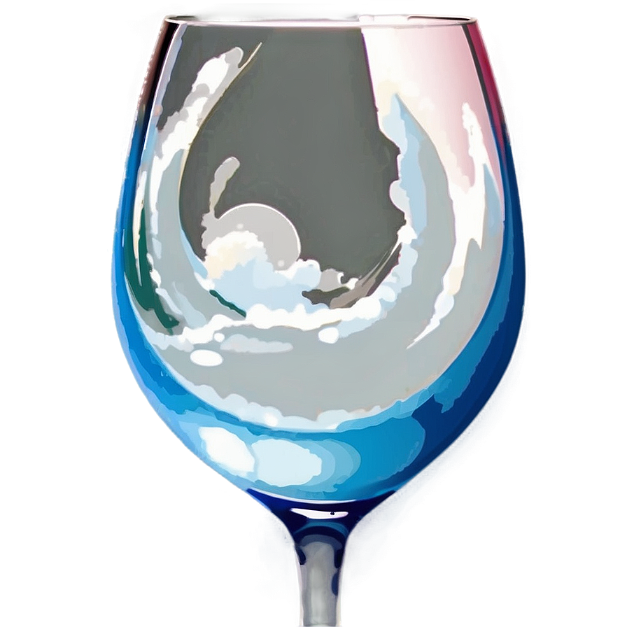 Wine Glass In Snow Png Rsr