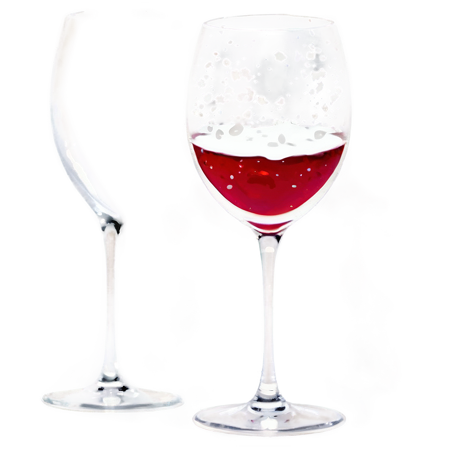 Wine Glass In Snow Png Vma