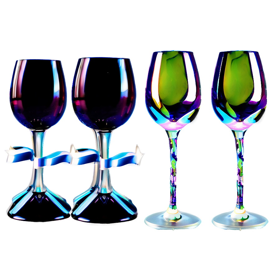 Wine Glass Set Png Nws12