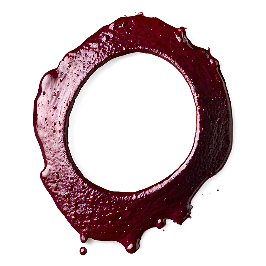 Wine Stain Circle Png 06282024