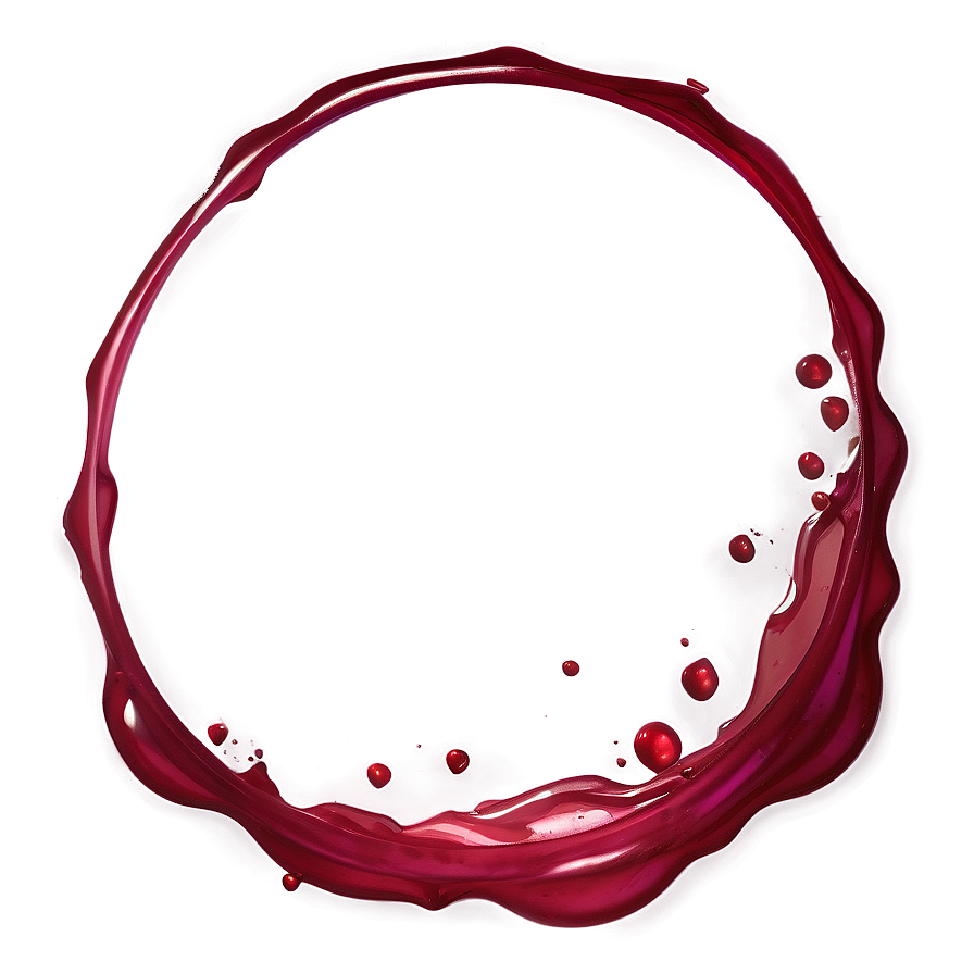 Wine Stain Decoration Png Rse