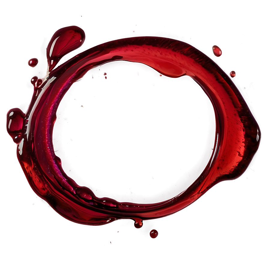 Wine Stain Isolated Png 06282024