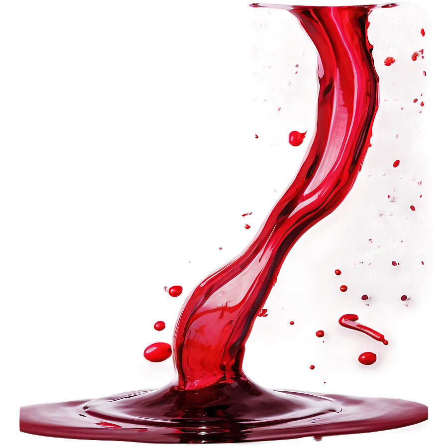 Wine Stain Splash Art Png Owk