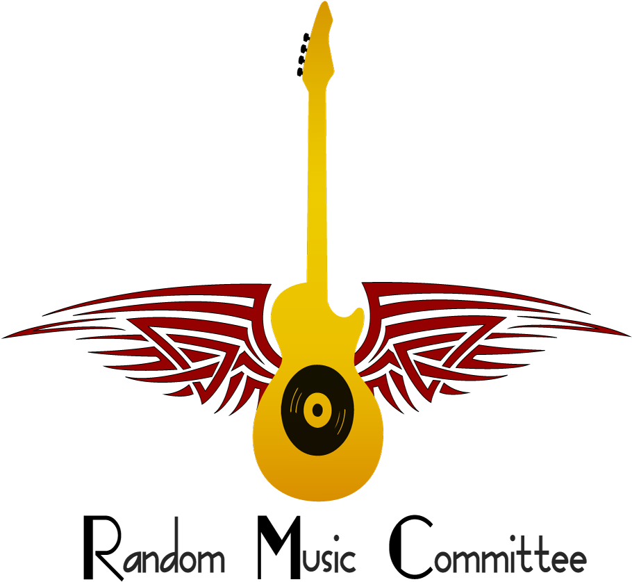 Winged Guitar Music Logo