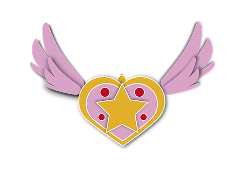 Winged Heartwith Star