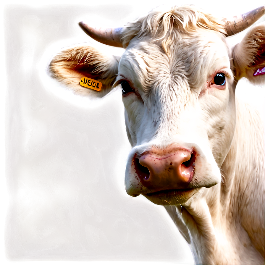 Winking Cow Face Png Tff