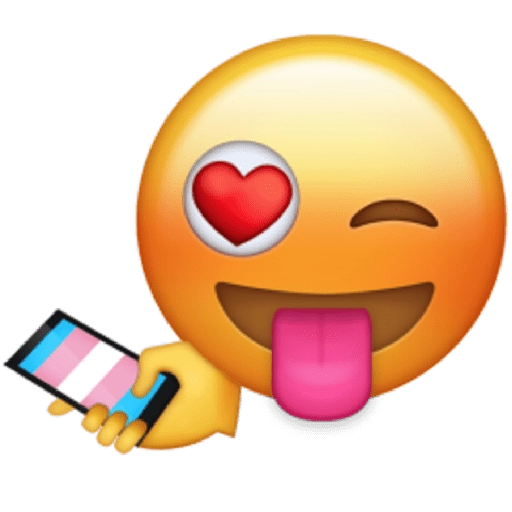 Winking Face Emojiwith Heartand Phone