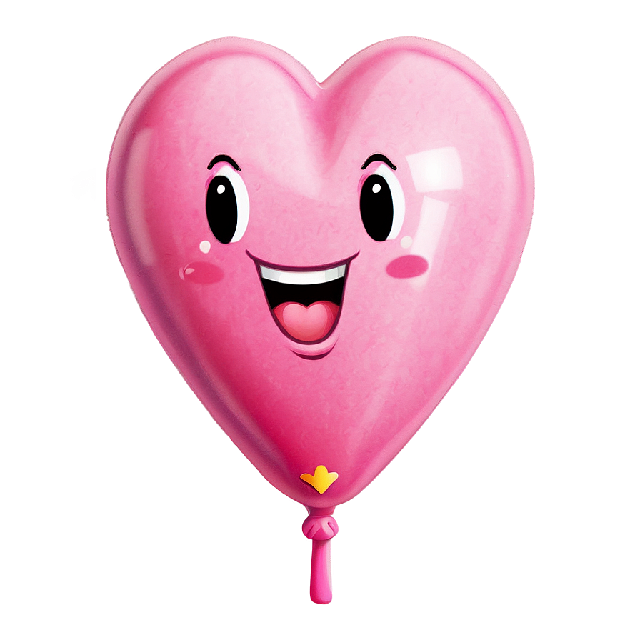 Winking Pink Heart Emoji Png 06262024