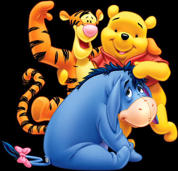 Winnie Pooh Tigger Eeyore Friends